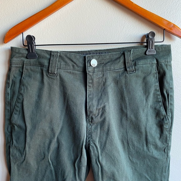 RSQ Skinny Tapered Chinos in Forest Green - Picture 5 of 5